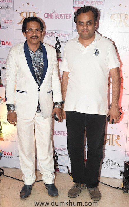 Ronnie Rodrigues with Anirudh Dhoot