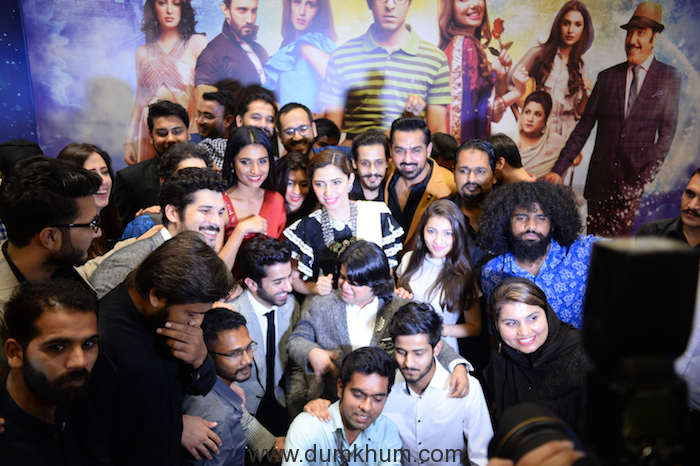 World Premiere of 7 Din Mohabbat in Karachi, Pakistan