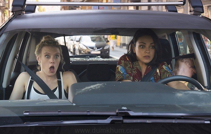 Kate McKinnon as "Morgan" and Mila Kunis as "Aubrey" in THE SPY WHO DUMPED ME.