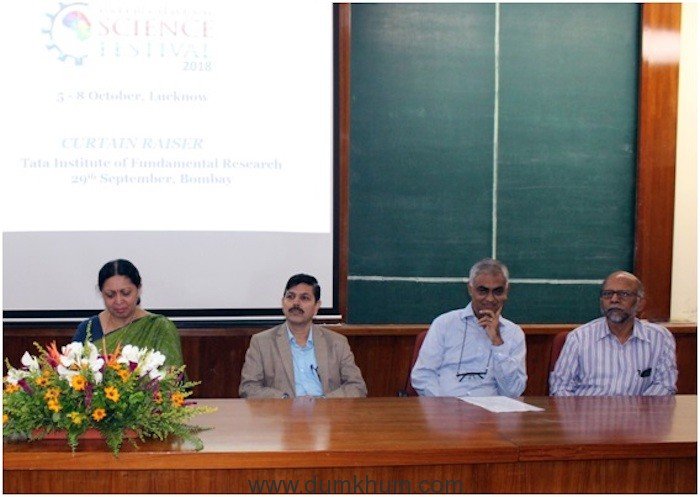 4th session of India International Science festival (IISF) Curtain Raiser Programme held at Tata Institute of Fundamental Research (TIFR)