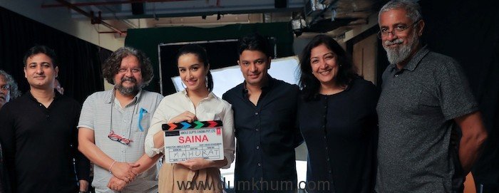 Shraddha Kapoor as Saina Nehwal, director by Amole Gupte & Bhushan Kumar
