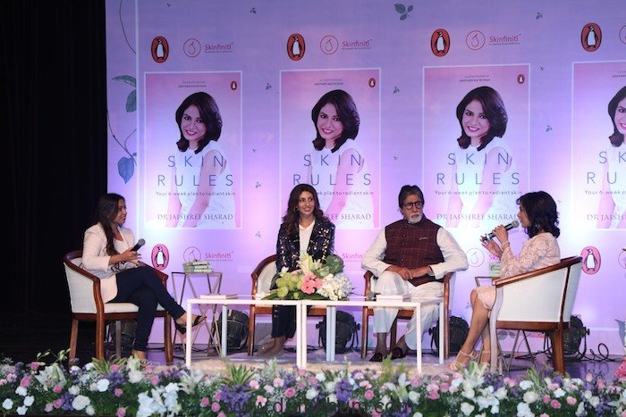 Amitabh Bachchan launches 'Skin Rules' by Dr.Jaishree Sharad-