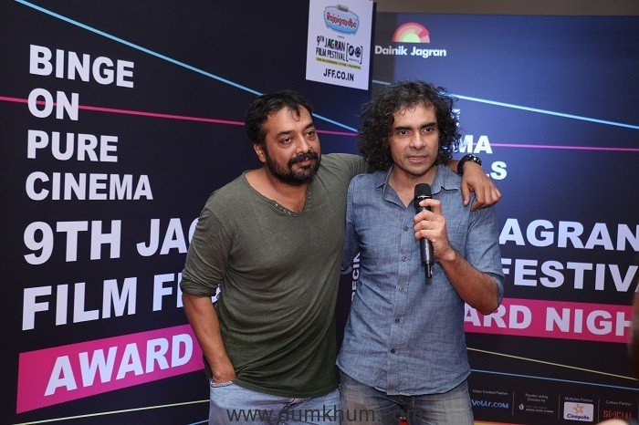 Anurag Kashyap & Imtiaz Ali at the Awards Night of the 9th Jagran Film Festival