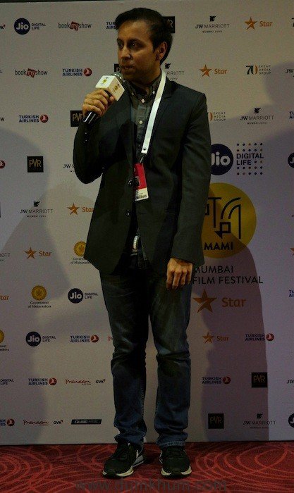 Soni Director Ivan Ayr at red carpet at Jio MAMI 20th Mumbai Film Festival with Star