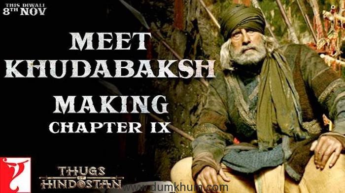 Amitabh Bachchan transformed himself for his role of Khudabaksh in Thugs Of Hindostan!