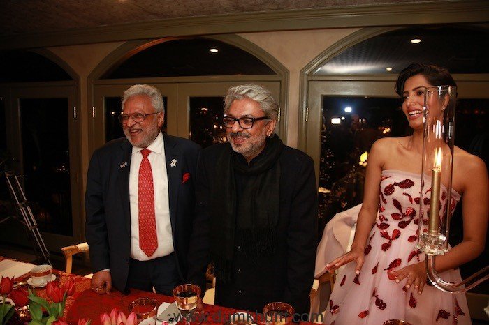 Shalabh Kumar and his daughter Manasvi host Dinner for Film-maker Sanjay Leela Bhansali -1