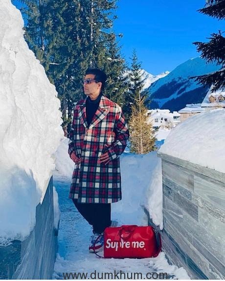 Karan Johar represents Bollywood at Davos-1