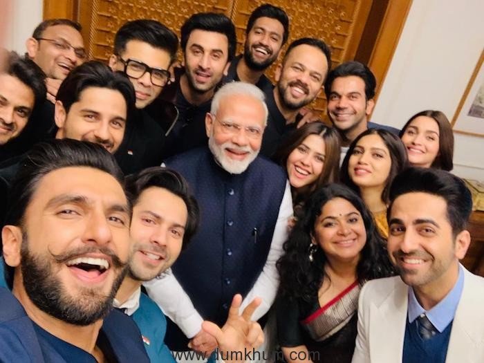Young Delegation from the Indian Film Industry met the Honourable PM Shri Narendra Modi !
