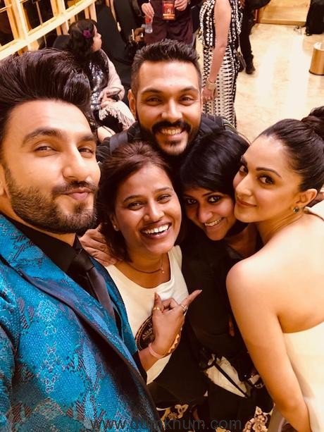 Ranveer Singh and Kiara Advani as they both are back to bay post attending an award show in Dubai -1