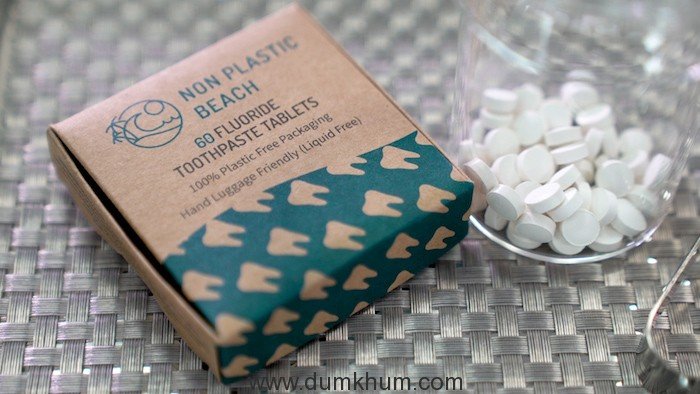 Eco toothpaste tablets