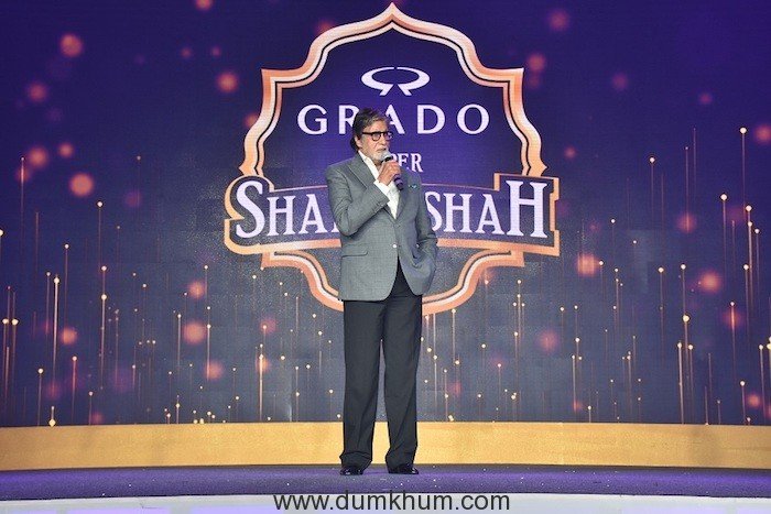 GRADO_Brand Ambassador_Amitabh Bachchan at GRADO Super Shahenshah Meet