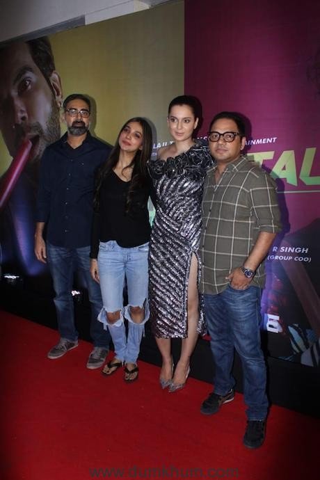Kangana Ranaut arrived in style with her family for the special screening of the most awaited film Judgementall Hai Kya -1