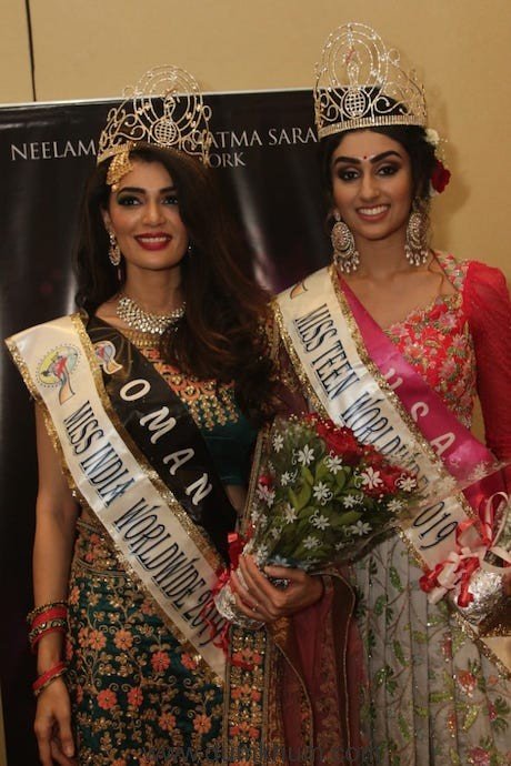 Miss India Worldwide Shree Saini crowns Tanishk Sharma as Miss India Worldwide 2019, Yukta Mookhey, Rohit Verma, Shweta Kwatra and others judge the pageant 123
