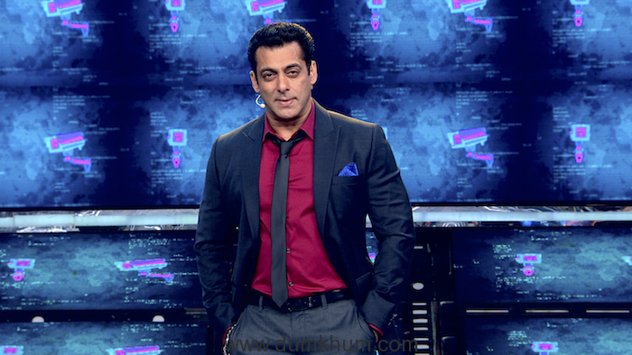 Salman Khan at the launch episode of Bigg Boss