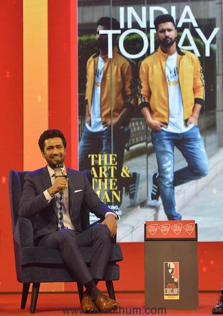 Vicky Kaushal at the India Today Mumbai Conclave 2019