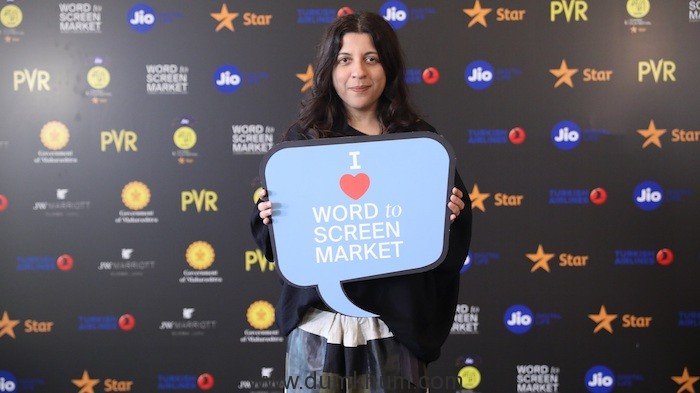 Zoya Akhtar, Filmmaker and Board Member, MAMI at Jio MAMI 21st Mumbai Film Festival with Star Word to Screen Market 2019