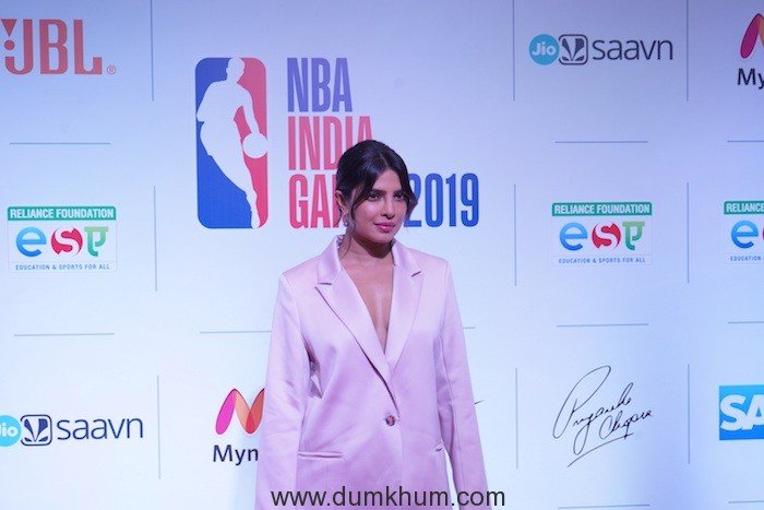 Priyanka Chopra Jonas at the NBA India Games Welcome Reception