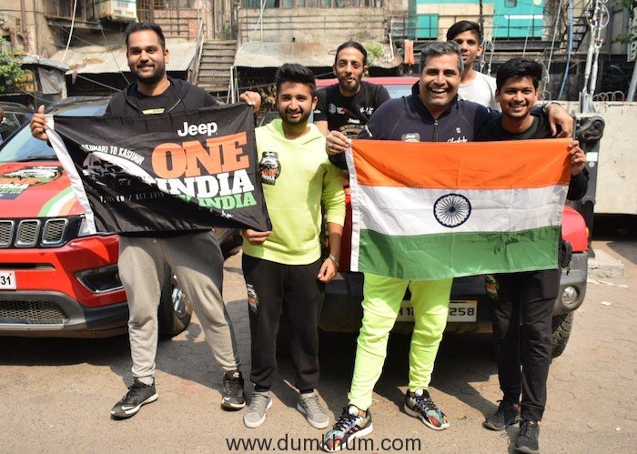 Shailendra Singh in the national capital as he inches closer to Kashmir.-