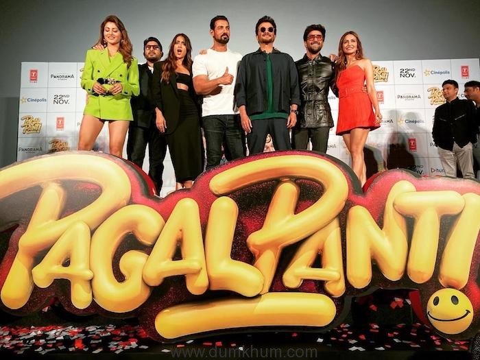 Team Pagalpanti unveiled the logo of the film! 2