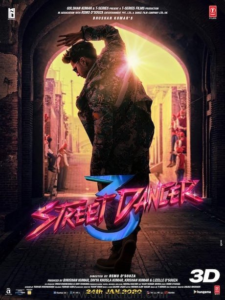 Varun Dhawan shares new poster of Street Dancer 3D