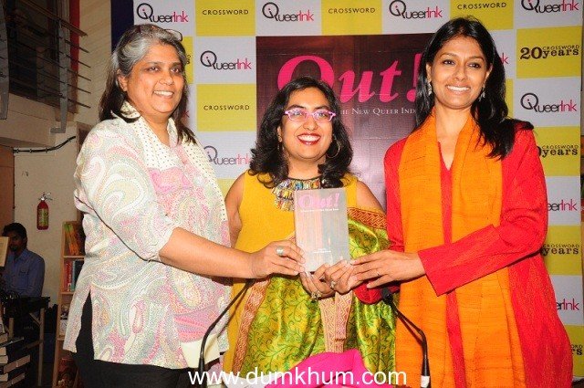Out! Stories from the New Queer India, launched by Ms Nandita Das