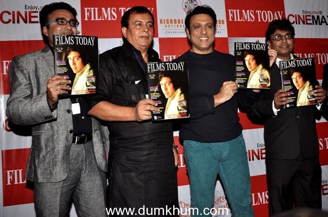 Govinda released the 7th anniversary issue of Films Today magazine at Cinemax,Versova