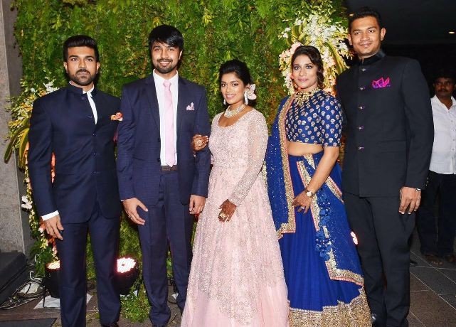 Ram Charan’s sister Shreeja ties the knot at a VIP studded affair !