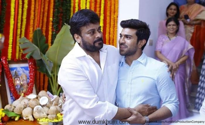 Ram Charan to produce his father Chiranjeevi’s 150th film !
