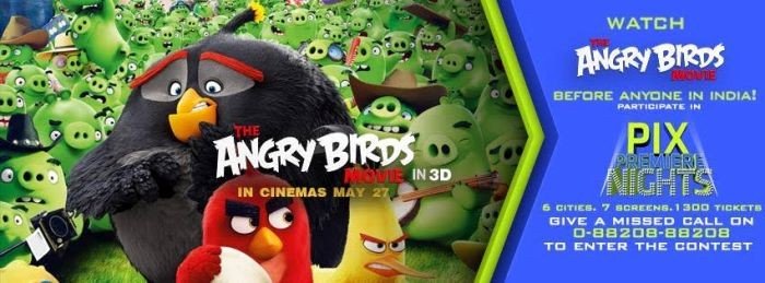 Catch the biggest blockbuster of 2016- ‘The Angry Birds Movie’ on PIX Premiere Nights