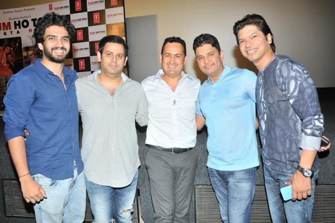 AJAY KAPOOR OF T-SERIES AT THE LAUNCH OF SINGLE SONG  ‘TUM HO TOH LAGTA HAI’