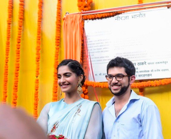 Sonam Kapoor inaugurates the Neerja Bhanot Chowk !