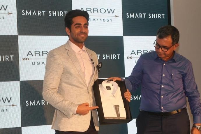 Arrow unveils India’s first Smart Shirt with Ayushmann Khurrana