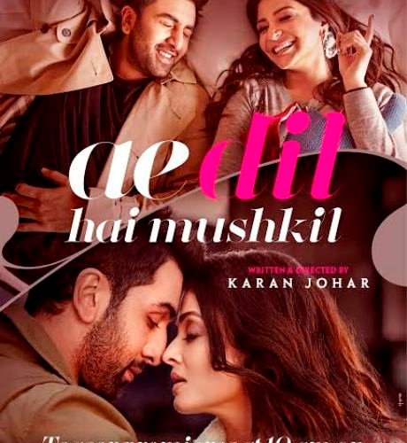 First poster of Ae dil hai Mushkil