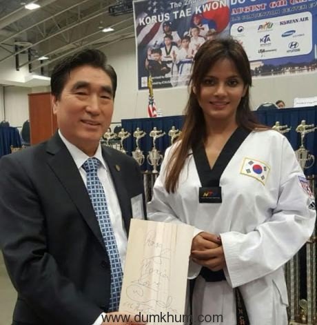 Neetu N Chandra represents India at the Korean Ambassador’s Korus Taekwondo World Championship!