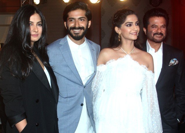 AT A GLITTERING CEREMONY OF THE MIRZYA MUSIC LAUNCH, AN EMOTIONAL ANIL KAPOOR INTRODUCES HIS SON HARSHVARDHAN KAPOOR