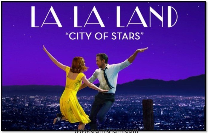 La La Land jazzes with 6 Academy Awards including wins for Best Original Score and Best Original Song “City of Stars”