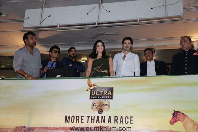 Sunny-Leone-with-her-husband-Daniel-Weber-at-the-Kingfisher-Ultra-Pre-Derby-Celebration