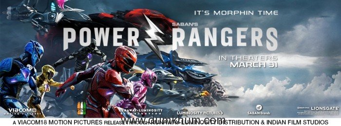 “Power Rangers” arrive in Indian Cinemas