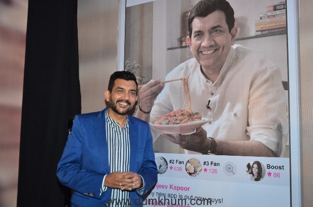 Chef Sanjeev Kapoor at his Mobile app launch (6)