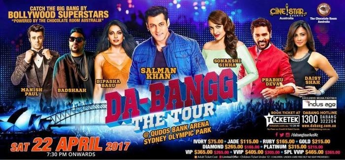 Salman Khan & Sonakshi Sinha all set to Rock ‘DA BANG’ –The Tour, in Australia & New Zealand!