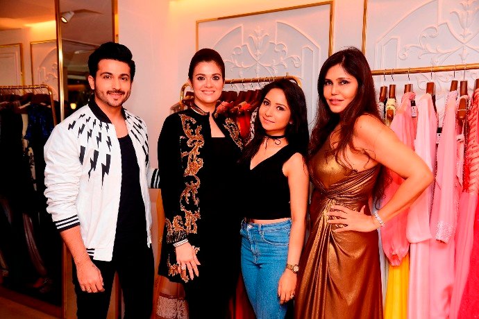 At An Extravaganza  Curated & Hosted By Nisha Jamvwal Luxury “Rebecca Dewan Launches Persian Amira”