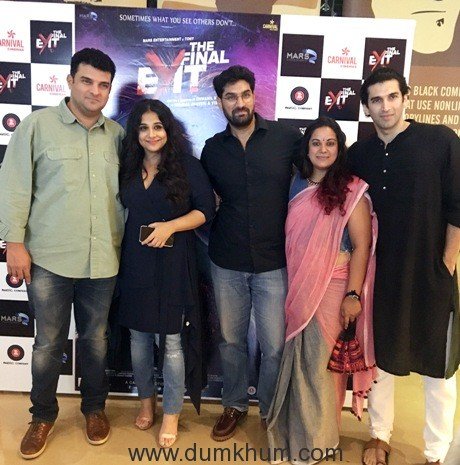 ROY KAPUR FAMILY AT THE FINAL EXIT SPECIAL SCREENING