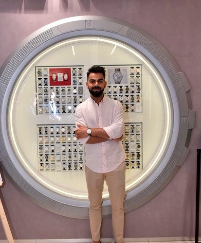 Tissot, the renowned Swiss watch brand launched its new Boutique at Palladium Mall with Brand Ambassador Virat Kohli