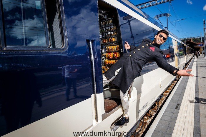 ALL ABOARD! AS THE ‘RANVEER ON TOUR’ GOLDEN PASS LINE TRAIN TAKES OFF IN SWITZERLAND!