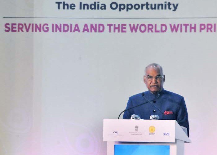 India’s Large Talent Pool Gives It Natural Advantages In Services – President