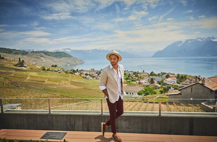 Ranveer Singh visits Lavaux Vineyards the home to Switzerland’s best Wines