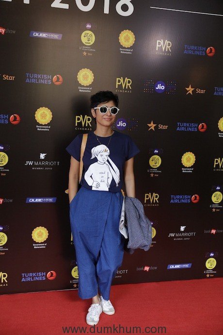 Kiran Rao- Chairperson, Mumbai Film Festival at the 3rd edition of the Jio MAMI with Star, Word to Screen Market 2018