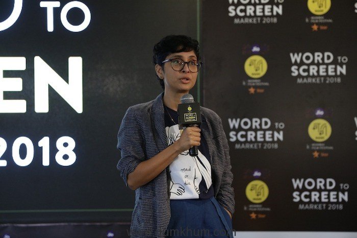 Kiran Rao- Chairperson, Mumbai Film Festival at the 3rd edition of the Jio MAMI with Star, Word to Screen Market 2018 -