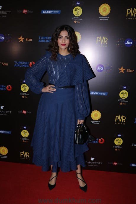 Sonam Kapoor, Festival Champion for the Jio MAMI with Star at the 3rd edition of the Jio MAMI with Star, Word to Screen Market 2018