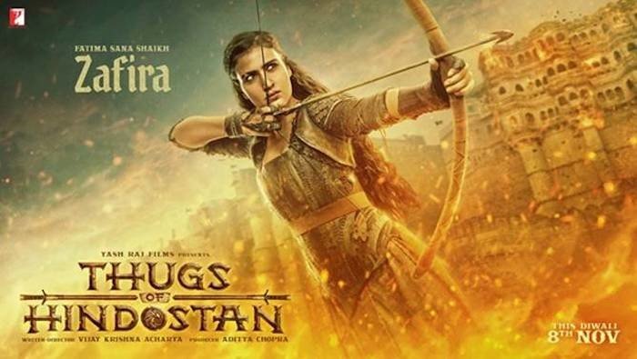 Presenting Fatima Sana Shaikh as the daredevil Zafira in Thugs of Hindostan